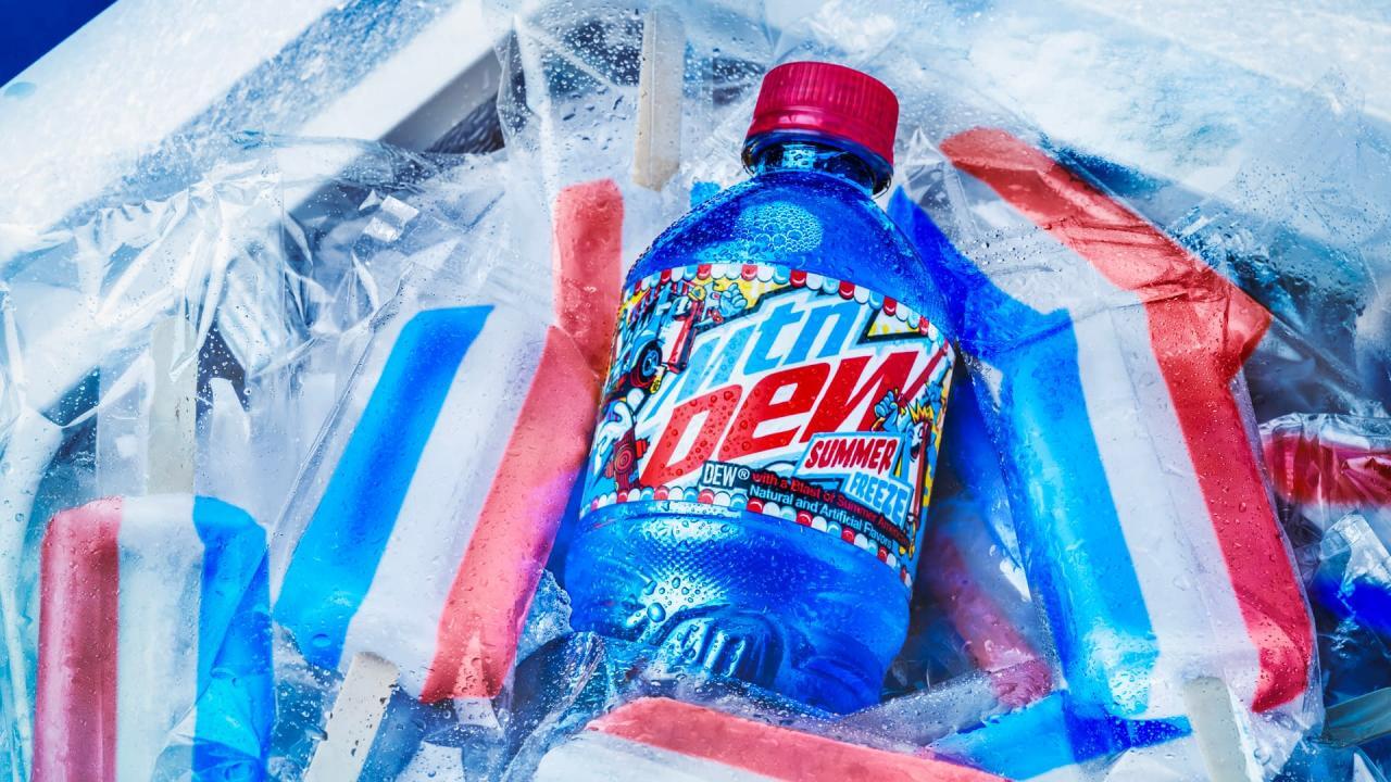 Mountain Dew Announces MTN DEW Summer Freeze Flavor Mountain Dew Announces MTN DEW Summer Freeze Flavor