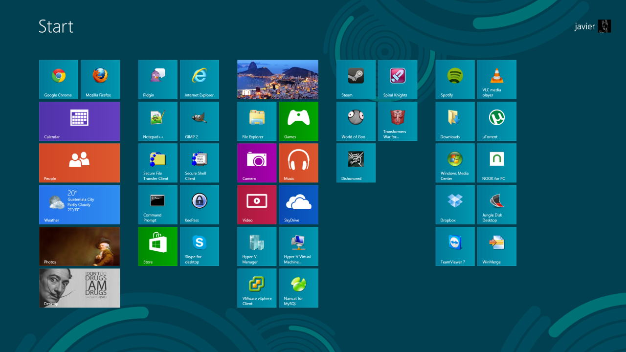 El nuevo inicio de Windows 8 El nuevo inicio de Windows 8